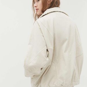 BDG Iris Corduroy Oversized Bomber Jacket!